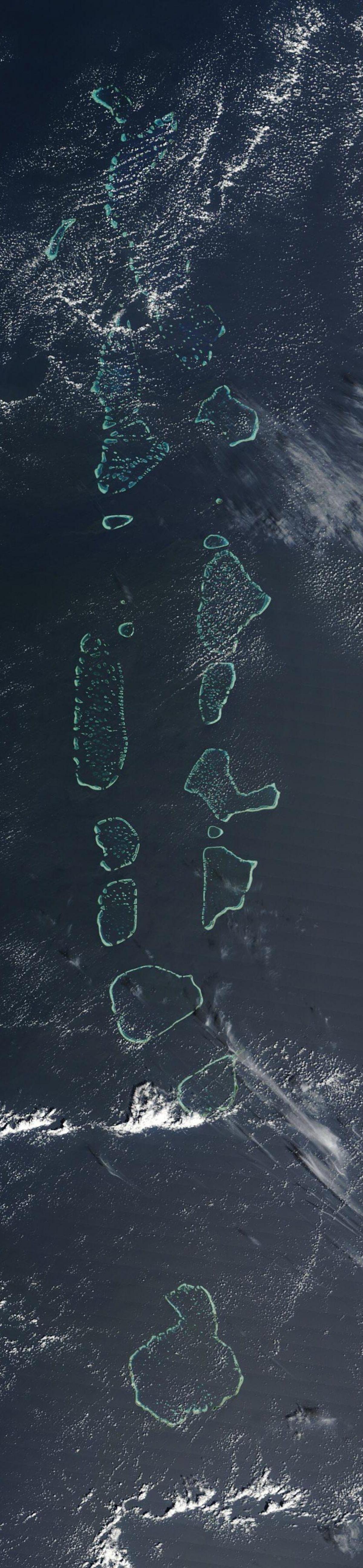 карта Мальдіви супутник